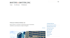 Desktop Screenshot of bottinilaw.com